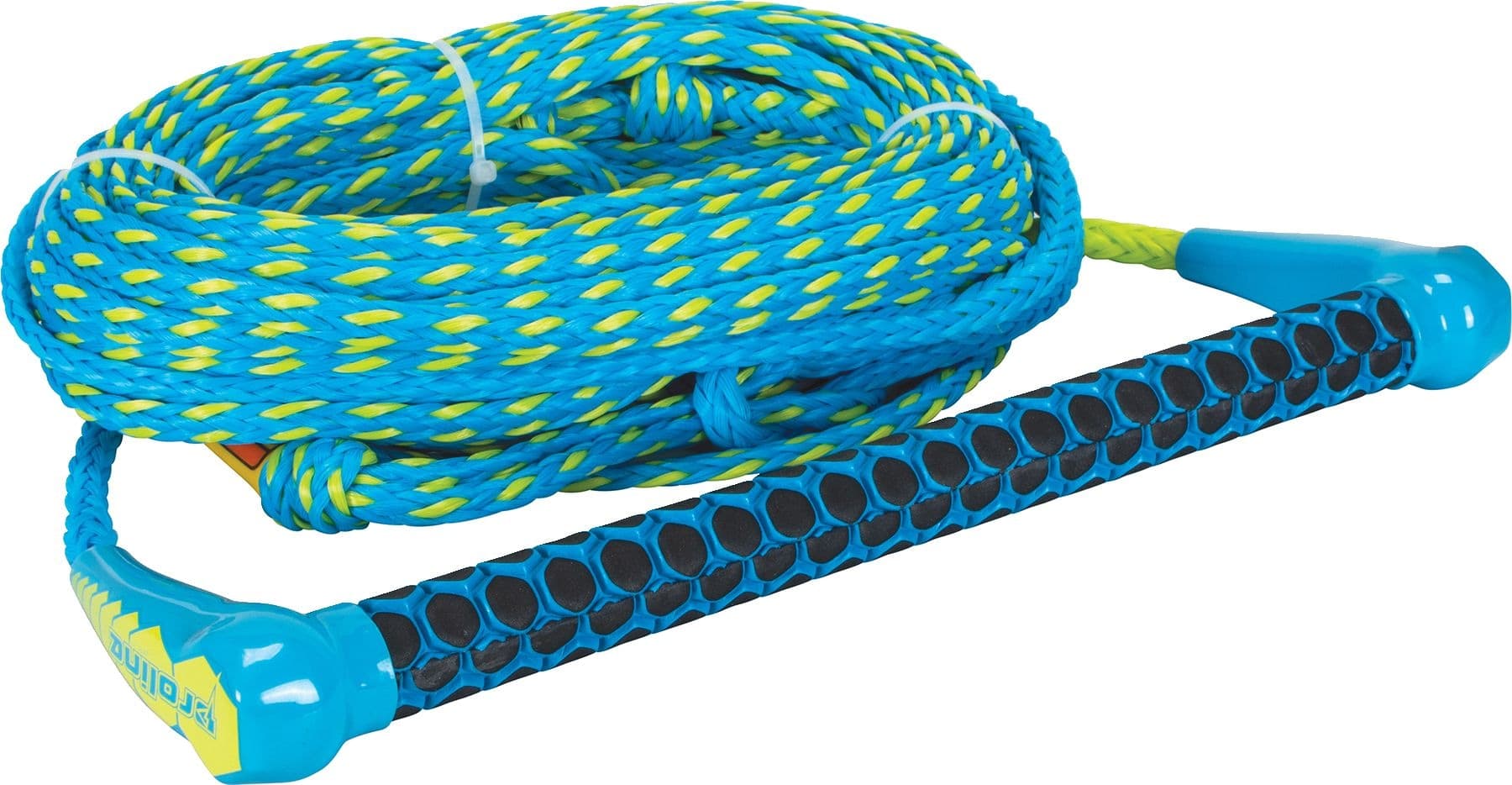 Connelly Proline Performance Water Sport Heavy Duty Wake/Wakeboard Rope, Blue/Yellow, 70-ft