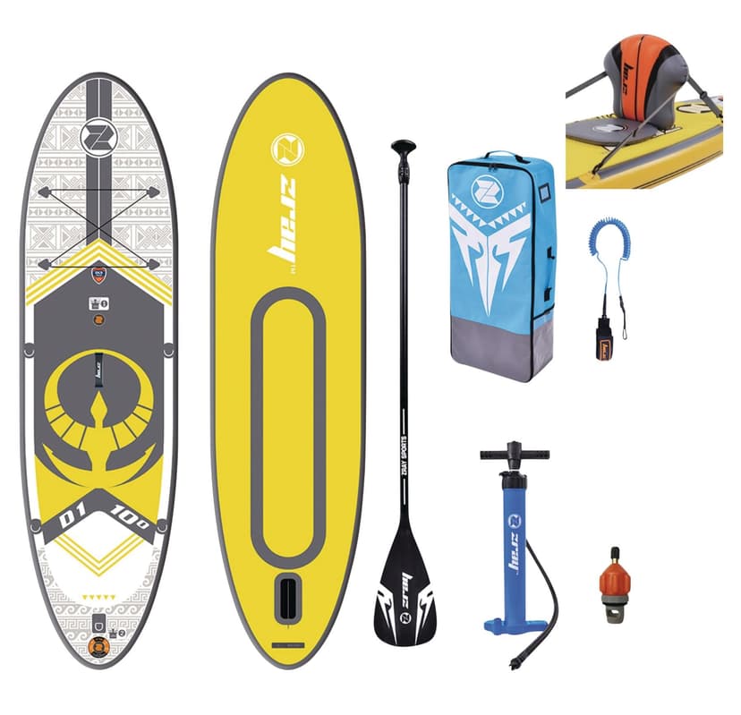 Zray D1 Inflatable Stand Up Paddle Board, 10-ft