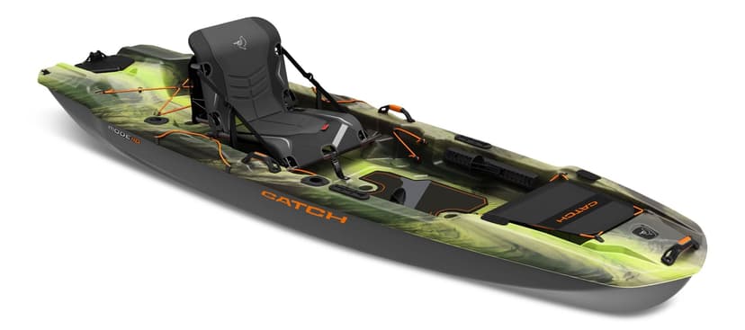 Pelican Catch Mode 110 Fishing Kayak with Accessories, 1-Person, Camouflage