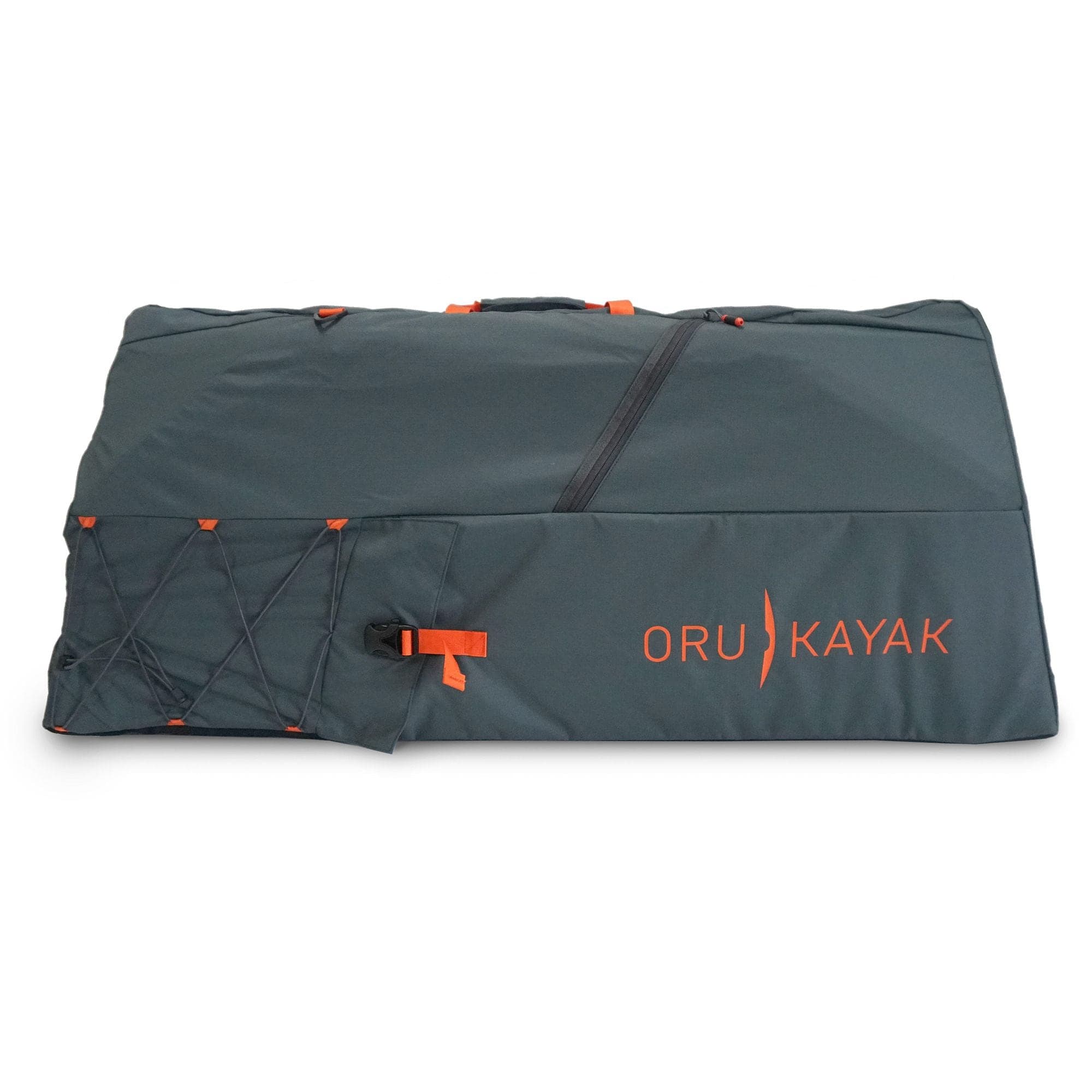 Oru Heavy-Duty Recycled Nylon Kayak Pack with Shoulder & Hip Straps, For Oru Lake/Inlet Portable Folding Kayaks, One Size, Grey