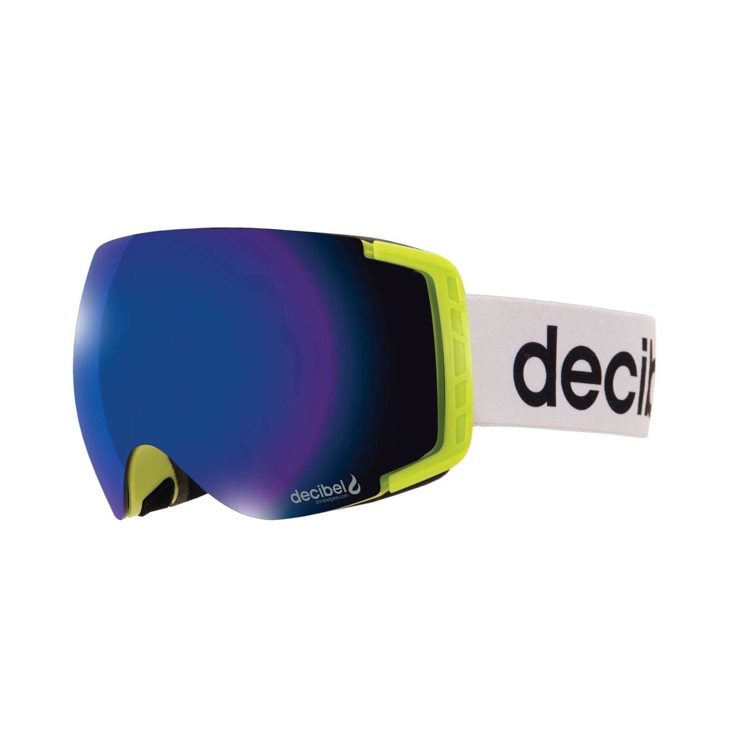 Decibel Backcountry Pro Men's/Women's Ski/Snowboard Goggles, Anti-Fog Lens & UV Protection