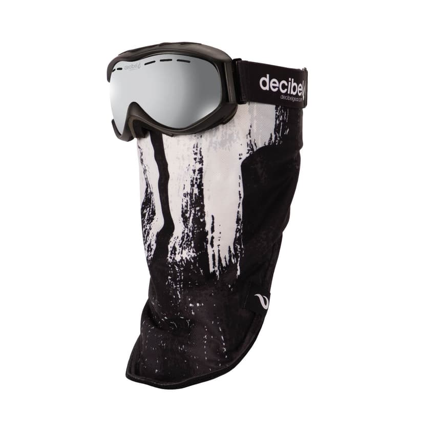 Decibel Men's/Women's Ski/Snowboard Goggles/Face Mask Anti-Fog Lens & UV Protection, Skull