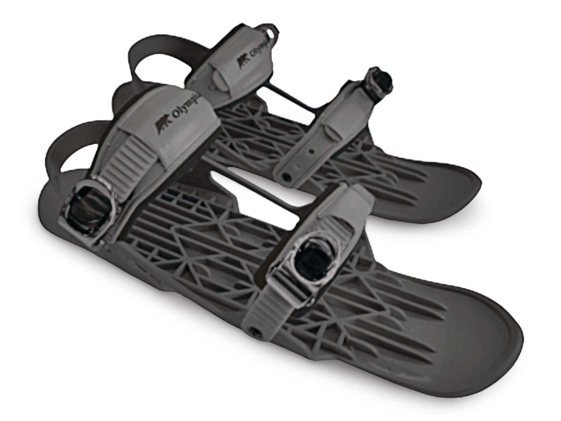 Olympia Adult Ski Snow Skates for Winter Shoes, Black, One Size