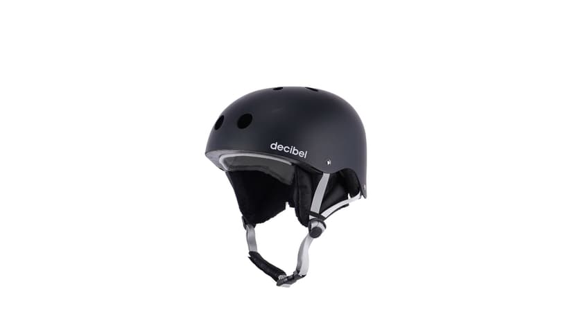 Decibel Youth Ski/Snowboard Helmet, Matte Black