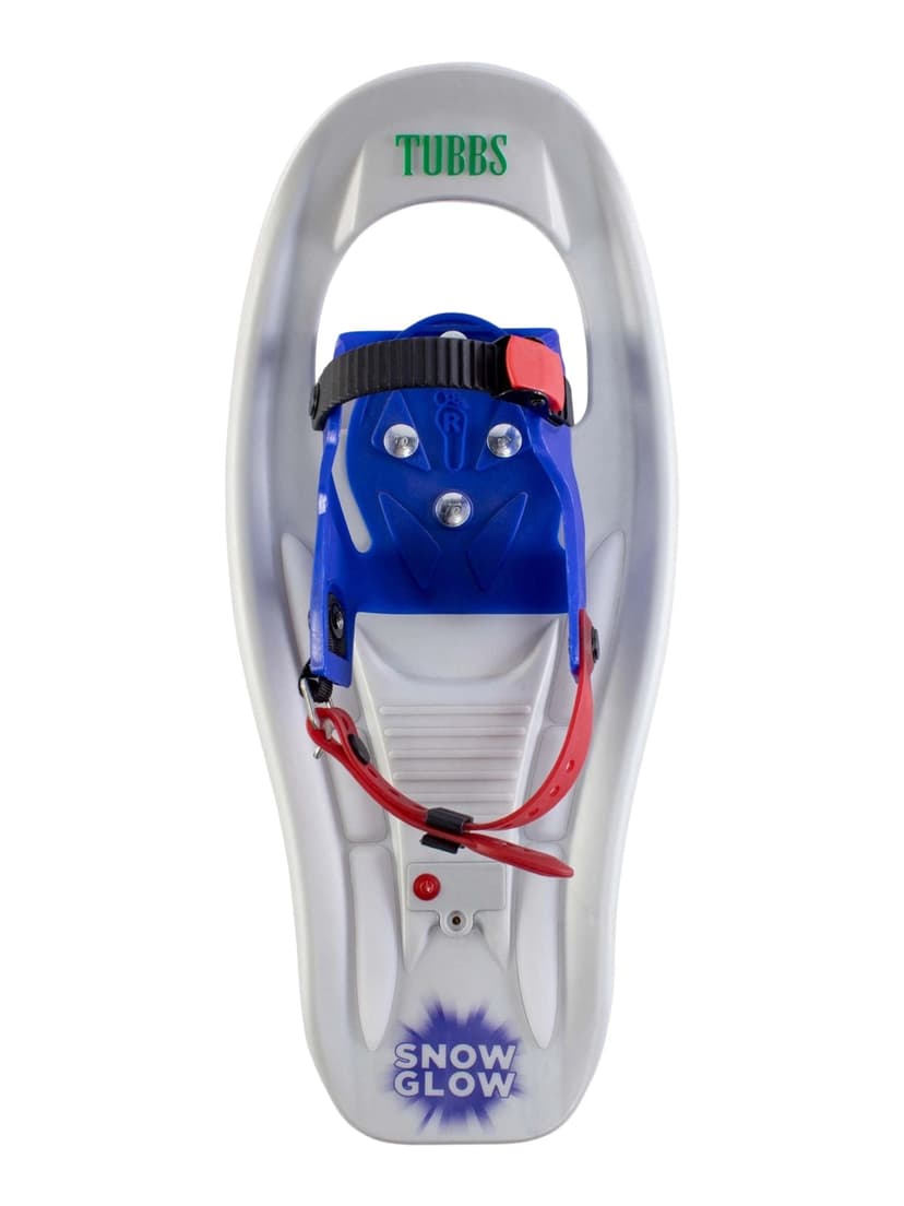 Tubbs Snow Glow Kids' Lightweight Snowshoes w/ Adjustable Ratchet Bindings, 16-In