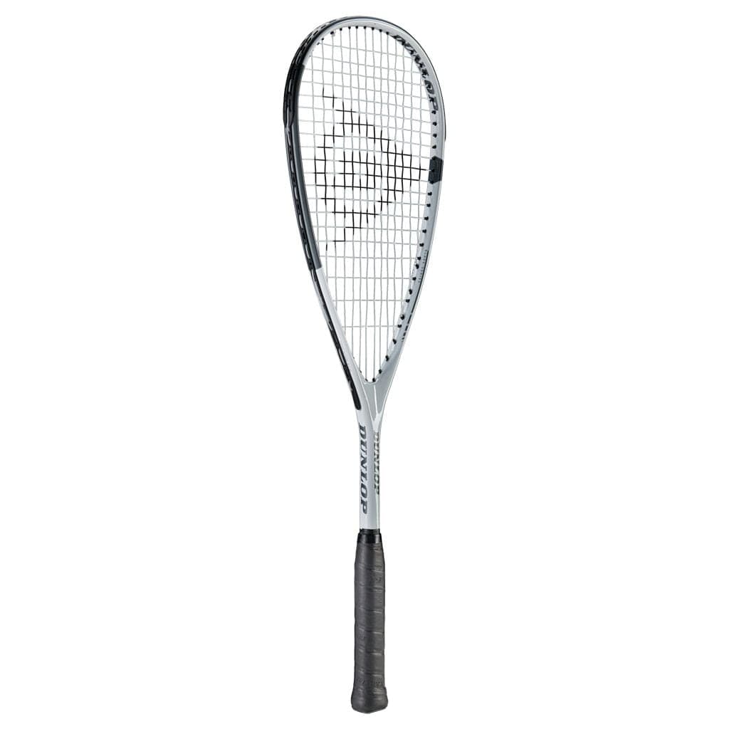 Dunlop Blaze Pro 5.0 Alloy Squash Racquet with Soft Grip, White, 27-in