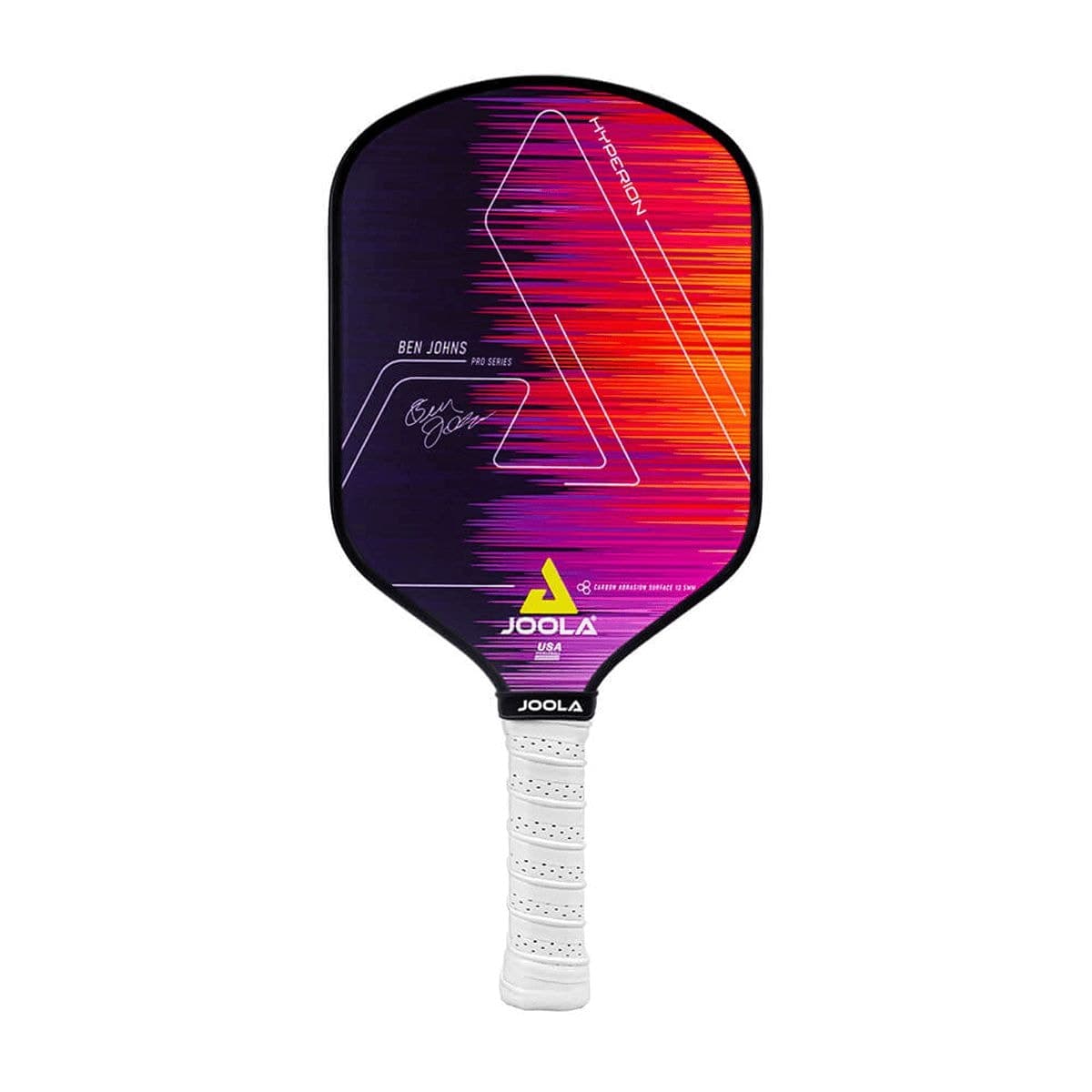 Joola Ben John's Hyperion CAS 13.5mm Pro Pickleball Paddle/Racket with Anti-Slip Grip