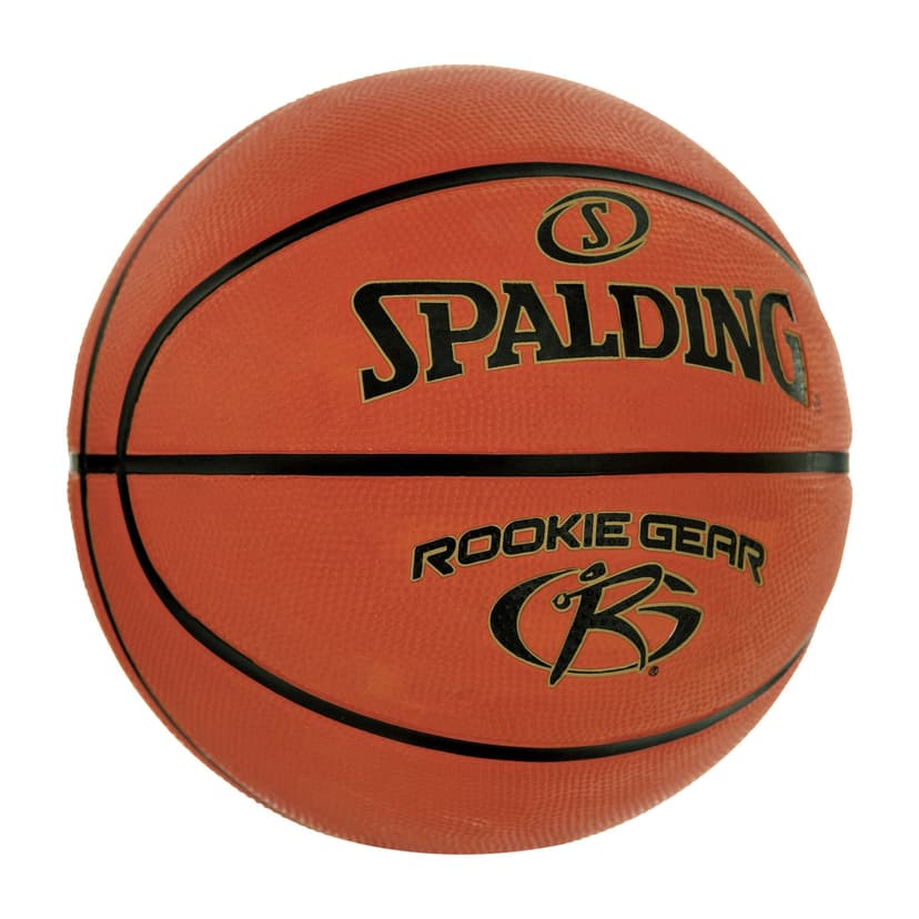 Spalding Rookie Gear Rubber Basketball, Brown, Size 5