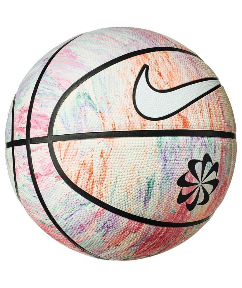 Nike Everyday Playground 8P Next Nature Outdoor Basketball, Official Size 7 (29.5-in), White