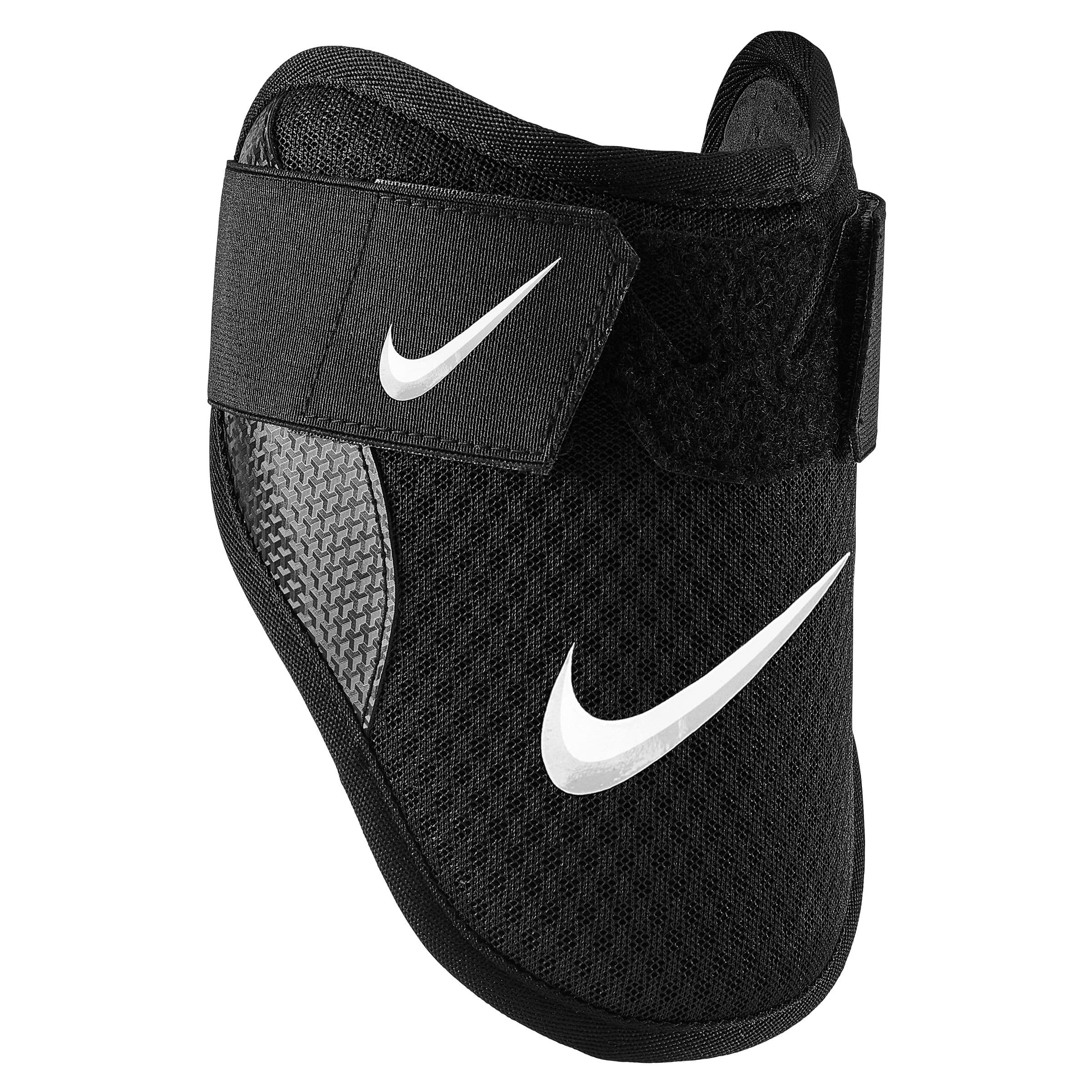 Nike Diamond Baseball Batters Elbow Guard, One Size Fits Most, Black/White
