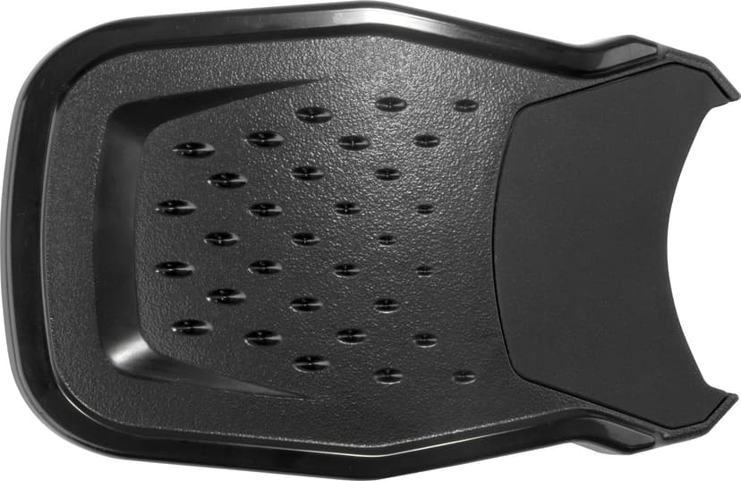 Rawlings RX2® Series Reversible Adjustable Baseball Helmet Extender, Matte Black, OSFM