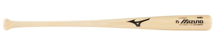 Mizuno 271 Bamboo Classic Wood Baseball Bat, Youth (7-13), Natural, -3 Drop, 33-in (83.8 cm)