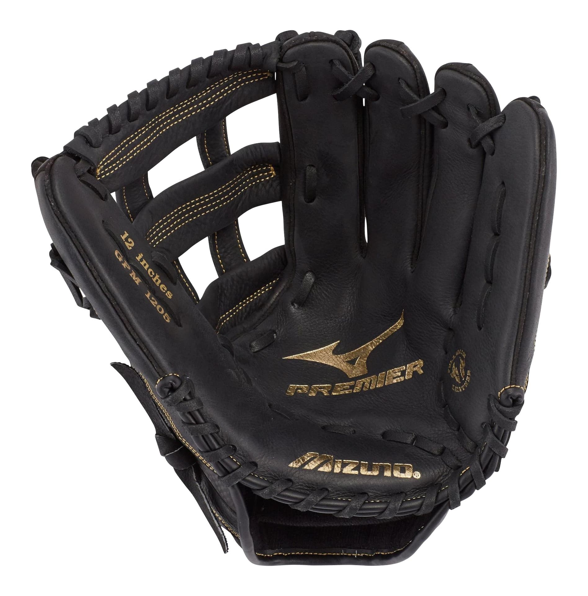 Mizuno Premier Series Slowpitch Baseball Glove, 12-inch, Right-Hand Throw