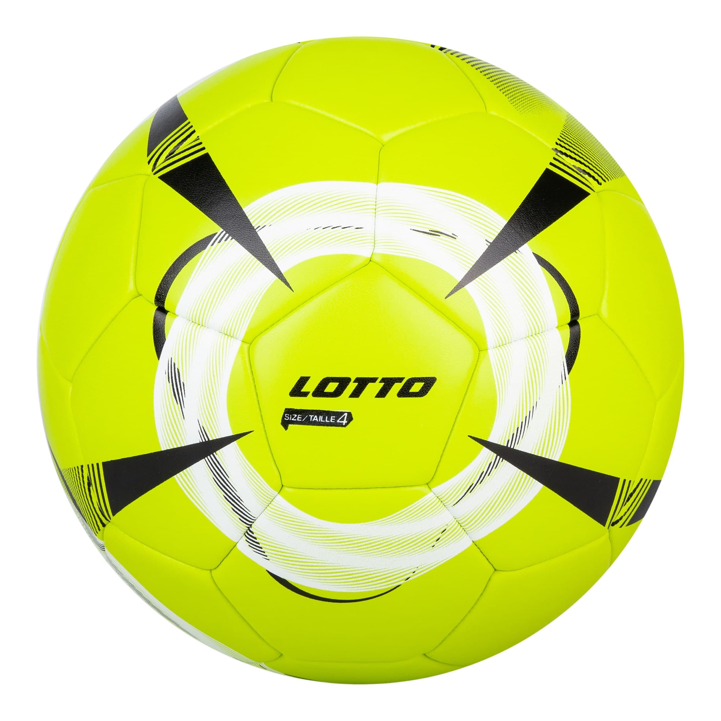 Lotto Invisible Stitch Soccer Ball for Kids, Yellow, Size 4