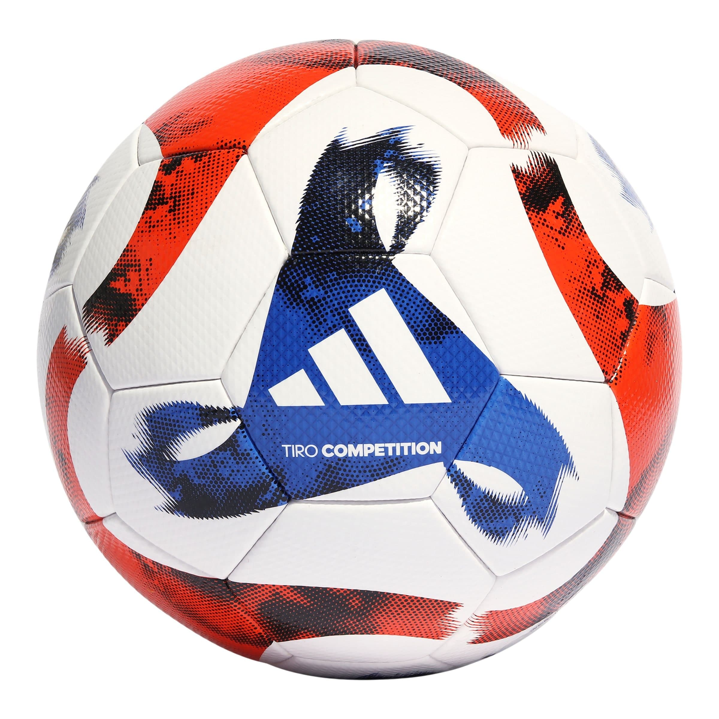 Adidas Tiro League Soccer Ball, Synthetic Leather, Size 5, White