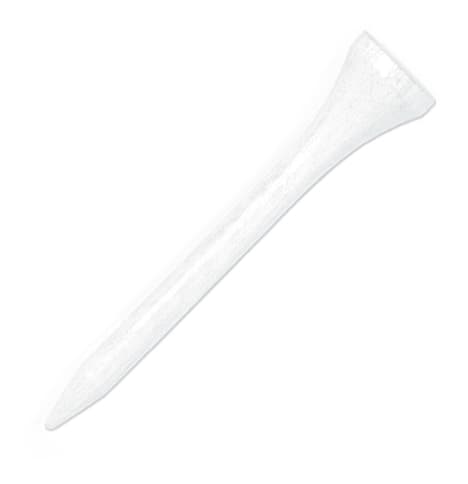 Pride Biodegradable Hardwood Golf Tee, 2-1/8-in, 50-pk, White