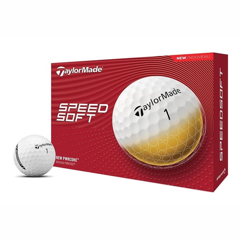 TaylorMade SpeedSoft Golf Balls, 12-pk