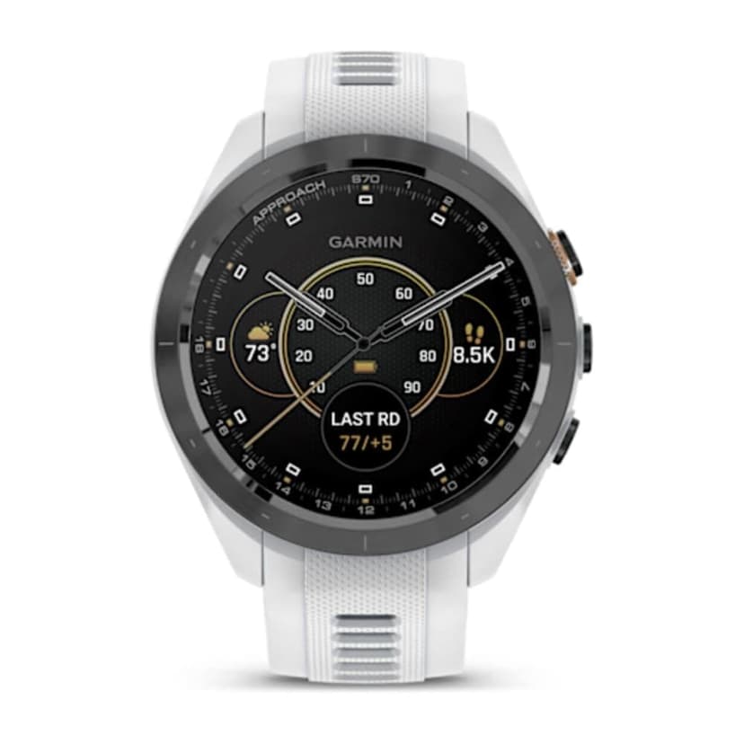 Garmin Approach S70 GPS Golf Smart Watch, Battery Life Up to 15 Hours, White