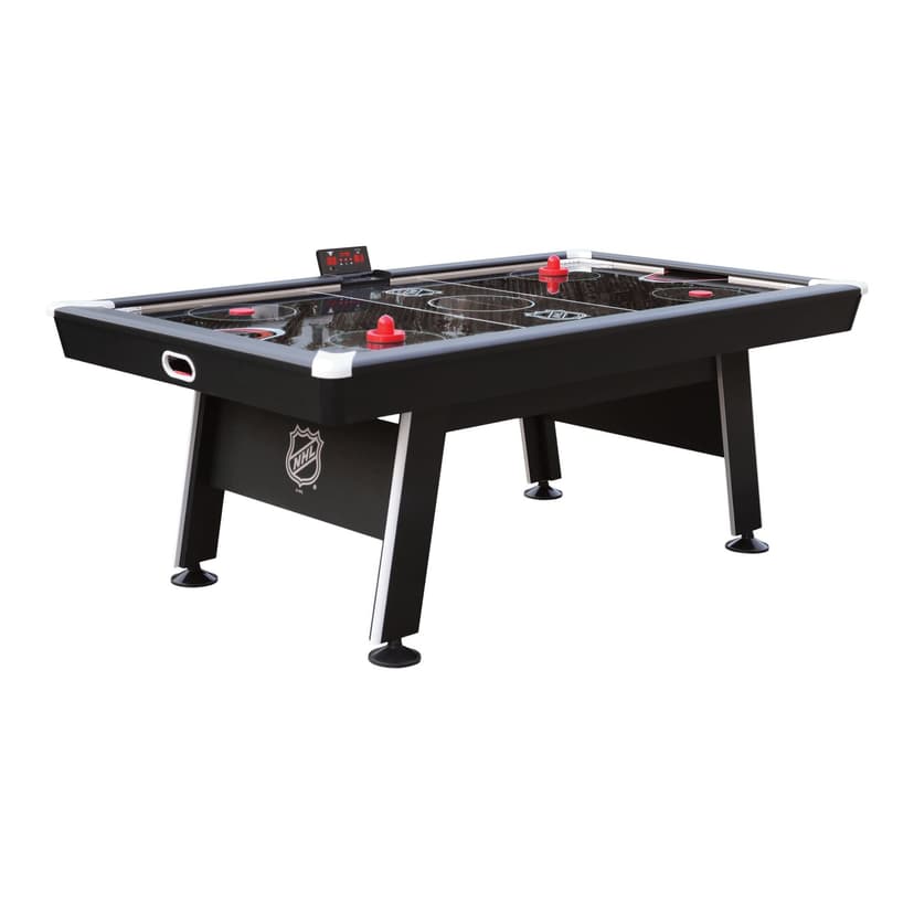 NHL Attacker Hover Air Hockey Game Table with Electronic Scoreboard, Pucks & Pushers, 84-in