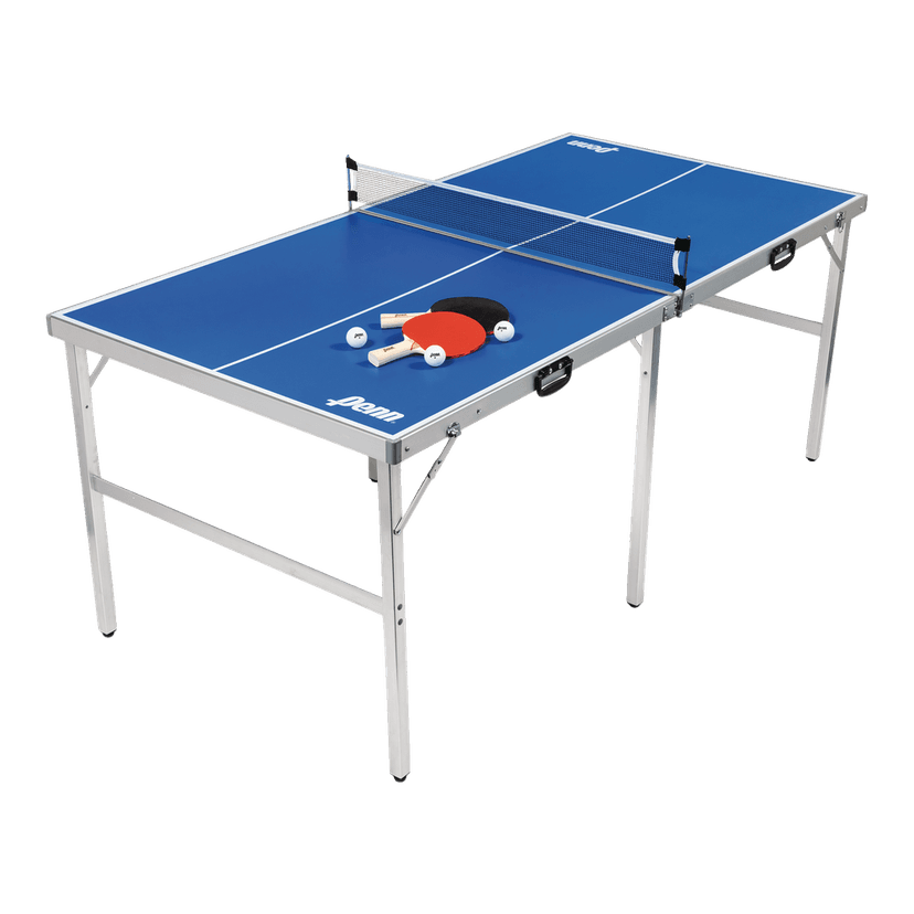 Penn Foldable Tailgate Table Tennis Table, 6 x 3-ft