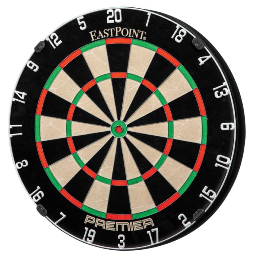 EastPoint Easy Hang Premium Bristle Dartboard Set