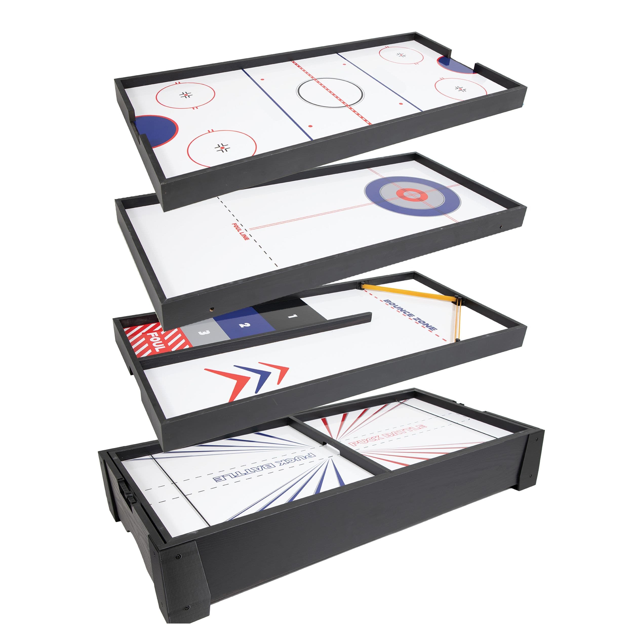 EastPoint Sports 4-in-1 Table Top Puck Battle Set, 36-in