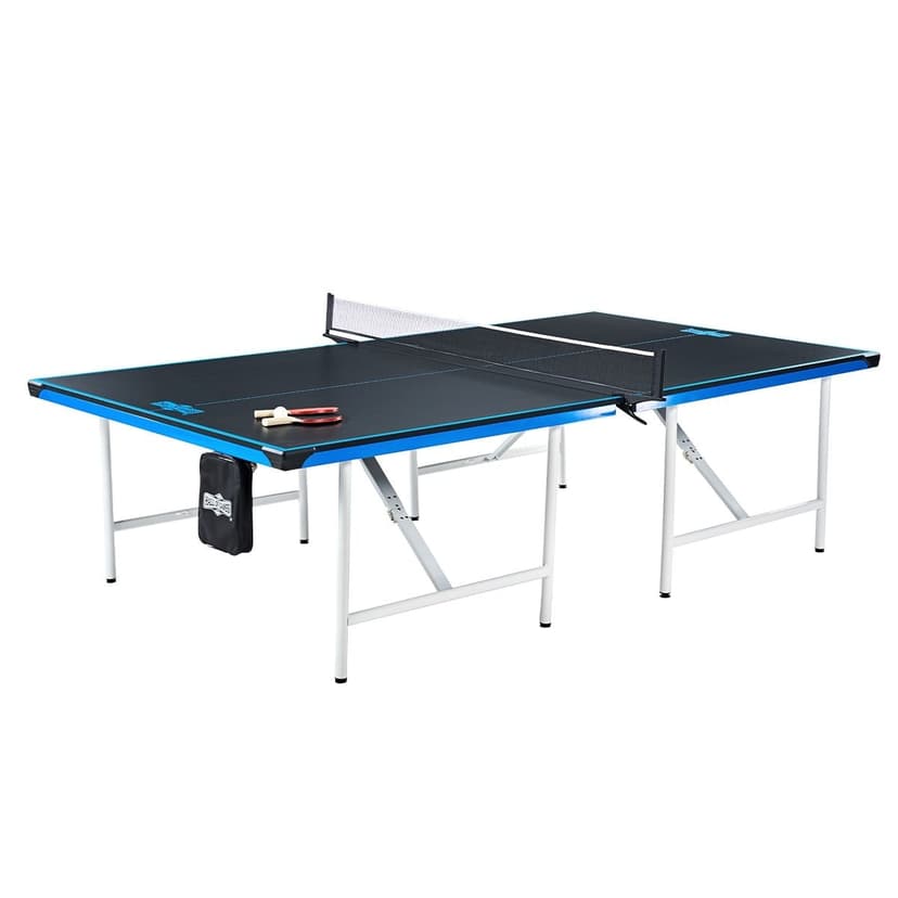 MD Sports 2-Piece Official Size Indoor Table Tennis/Ping Pong Table with Balls, Paddles & Net