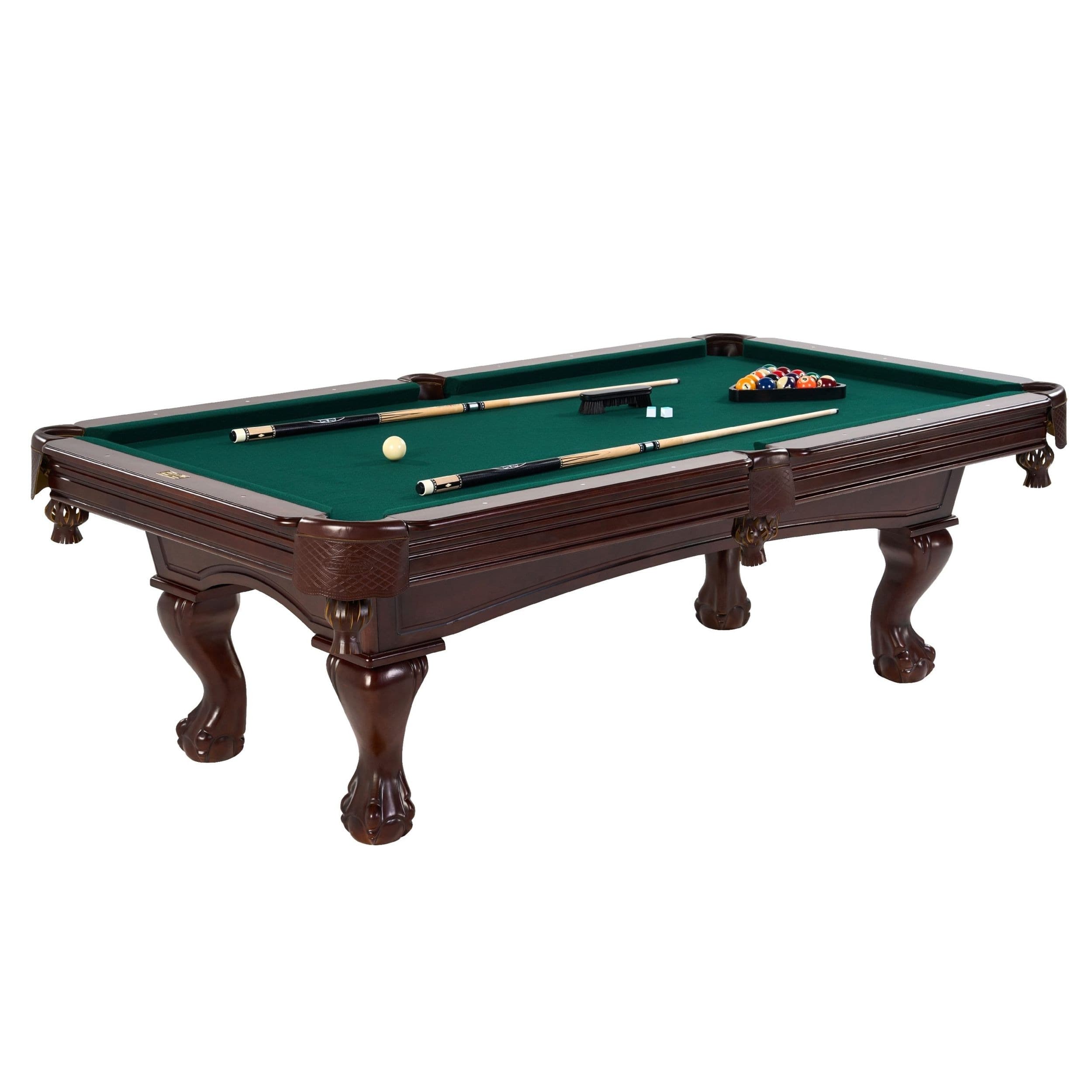MD Sports Slate-Tech Premium Pool/Billiards Table with Balls, Cue & Accessories, 96-in