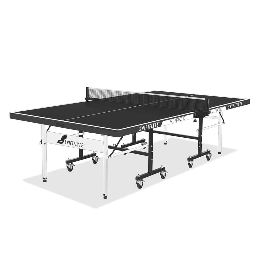 Swiftflyte Surge Indoor Table Tennis Table, Includes 4 Storm Rackets & 12 balls