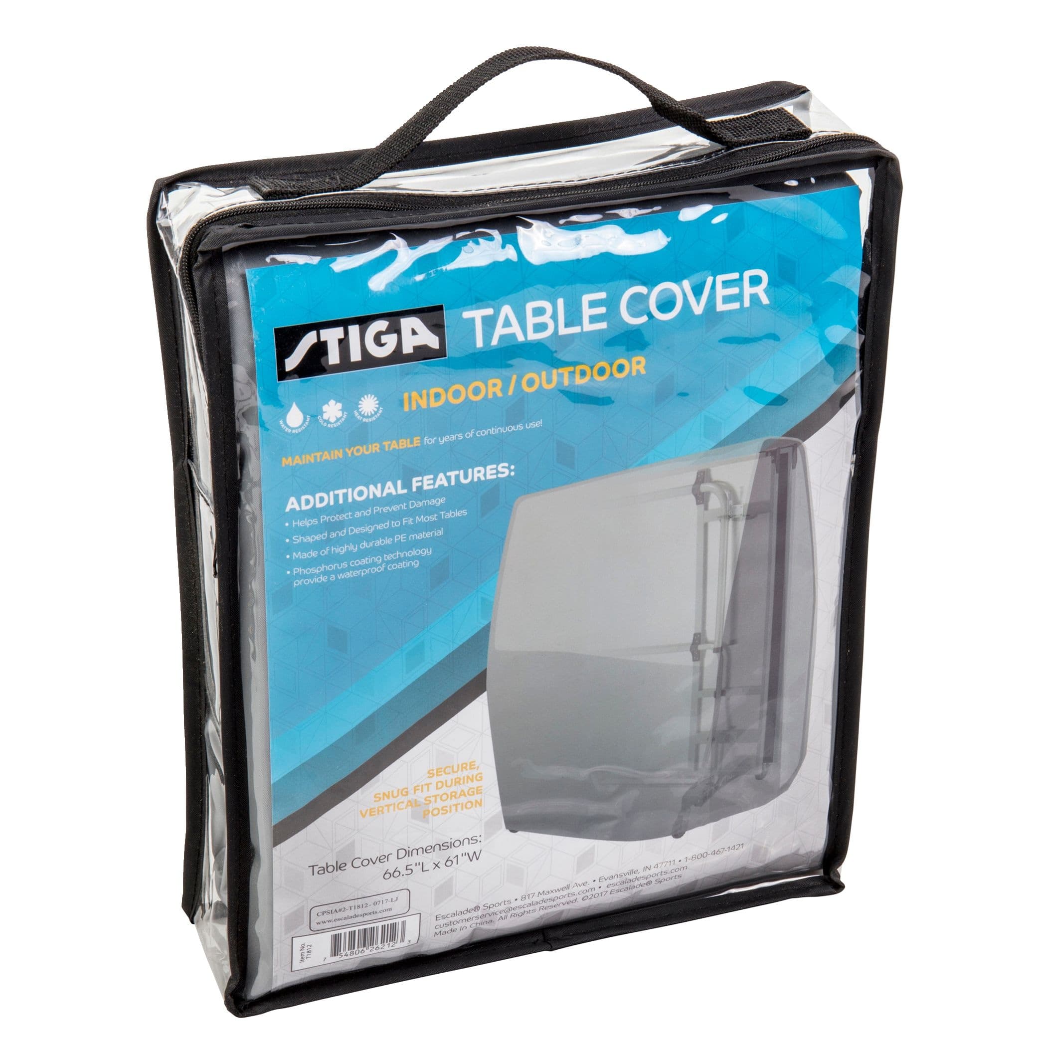 STIGA Premium Indoor & Outdoor Table Tennis Cover