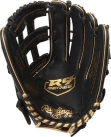Rawlings R9 H-Web Baseball Fielding Glove, 12.75-inch, Left-Hand Throw