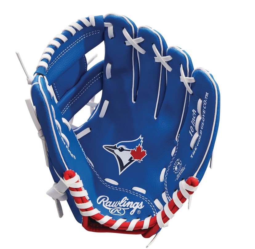 Rawlings Toronto Blue Jays Baseball Fielding Glove, 10-inch, Right-Hand Throw, Blue