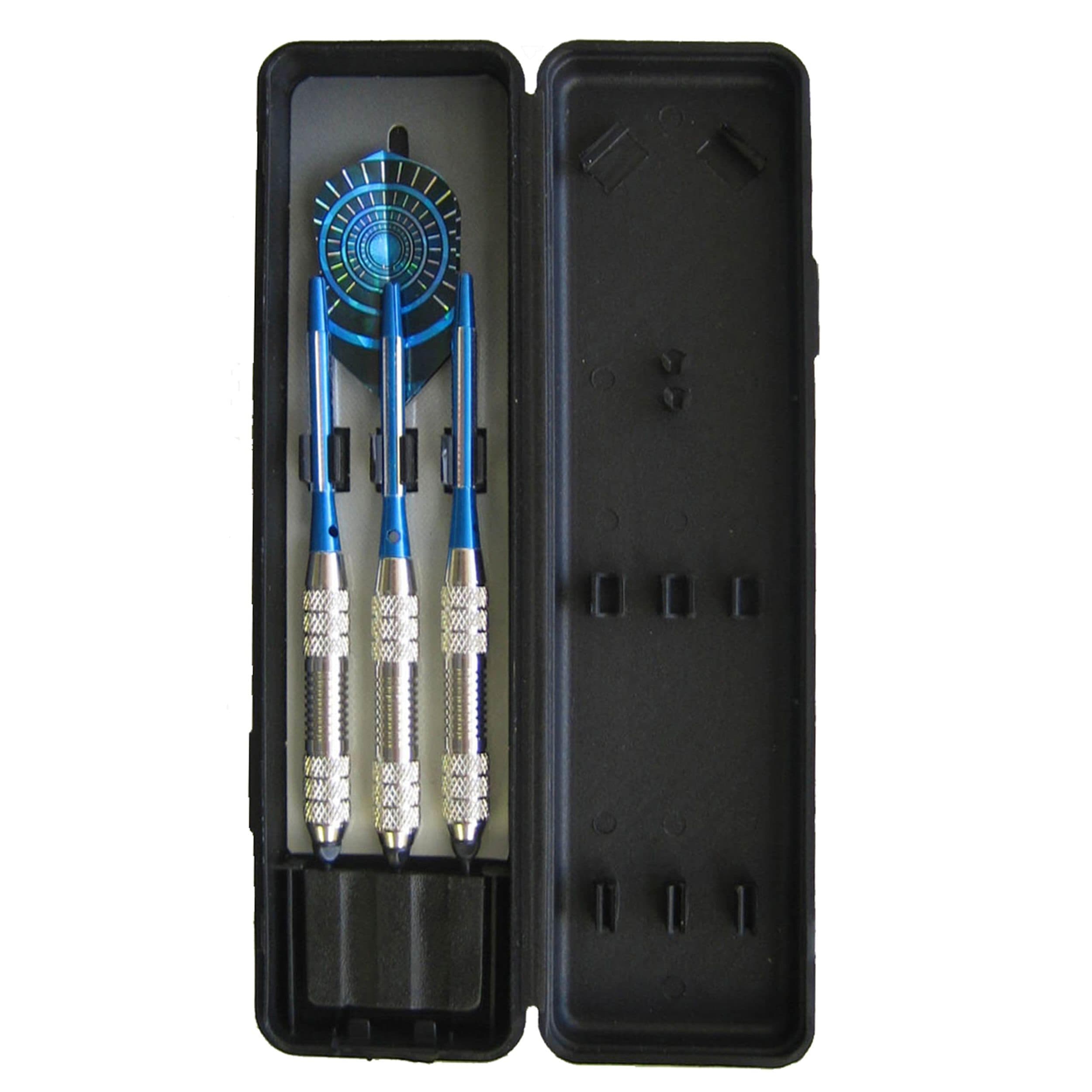 Swiftflyte NFDC Soft Tip Executive Silver Brass Darts Set w/ Aluminum Shaft & Case, 3-pk