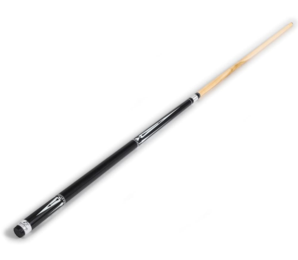 EastPoint Hardwood 2-Piece Billiard/Pool Cue with Poly Tack Grip & Press-On Tip, 57-in