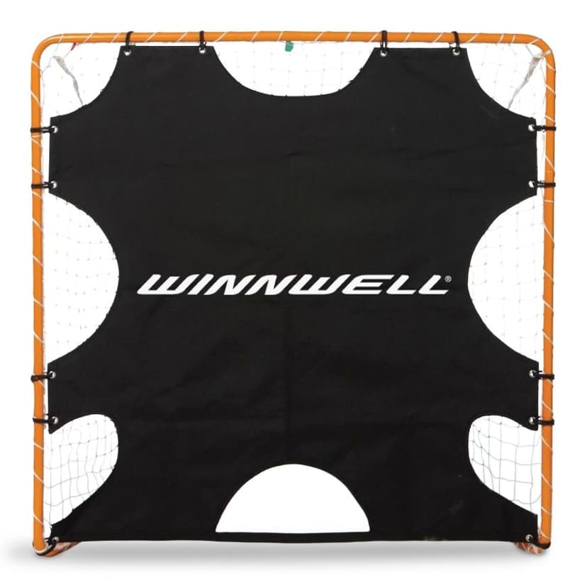 WinnWell Lacrosse 8-Hole Shooting Target Net Training Aid, 4-ft x 4-ft