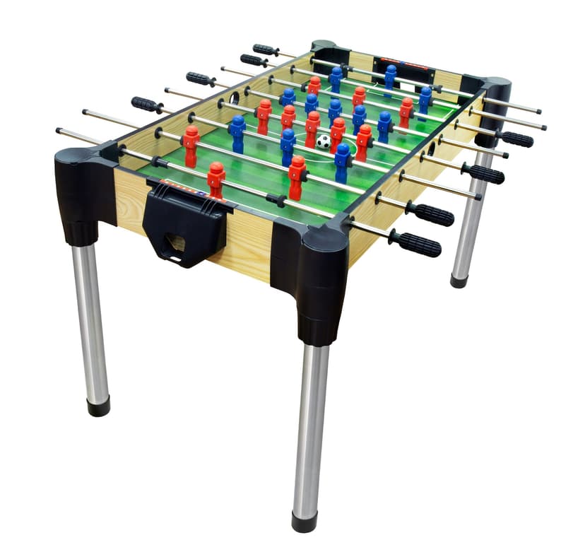 Ambassador Foosball Soccer Game Table, Wood Finish, 48-in