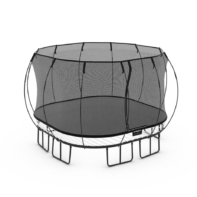 Springfree Large Square Trampoline, 11 x 11-ft
