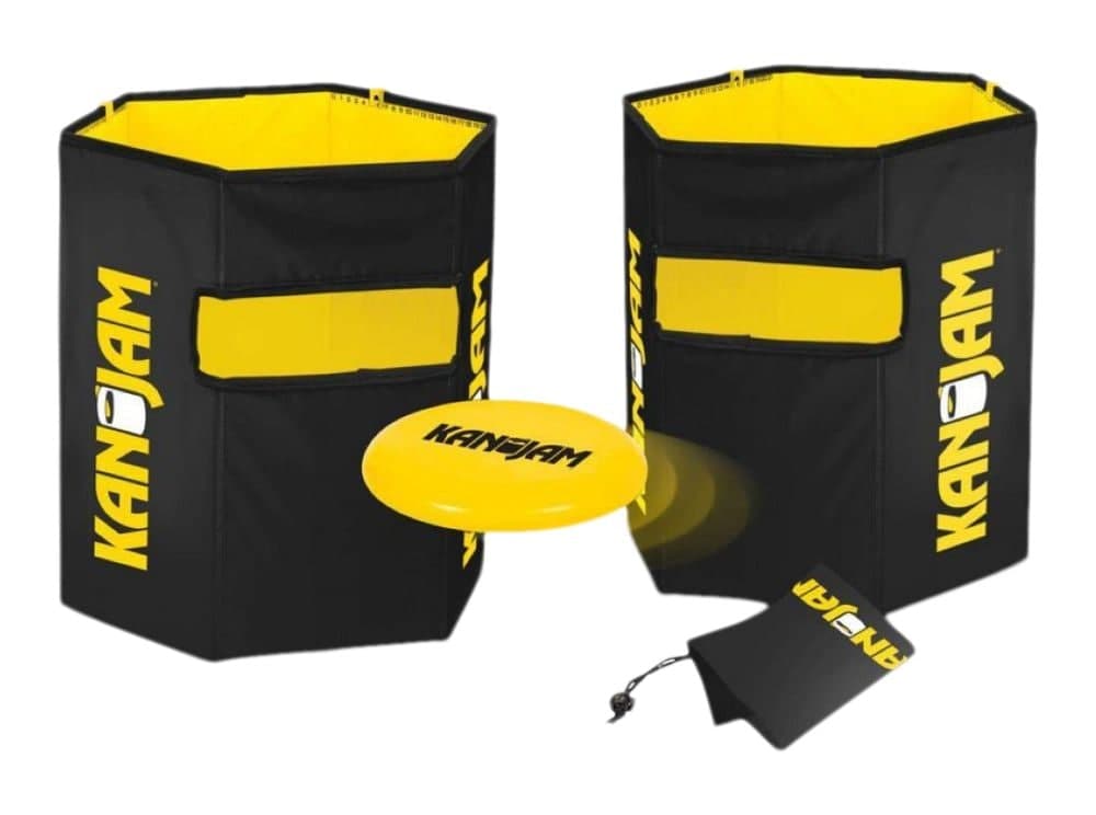 Kan Jam Outdoor Portable Flying Disc Game Set with Carrying Case
