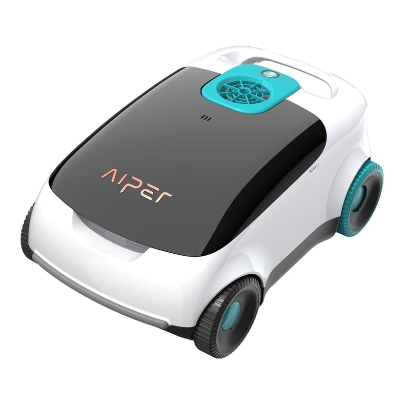Aiper Scuba L1 Cordless Robotic Pool Cleaner, Tri-Motor, Advanced Filtration & Quick Drain, Ideal for Above-Ground Pools up to 1,100-sq.ft.
