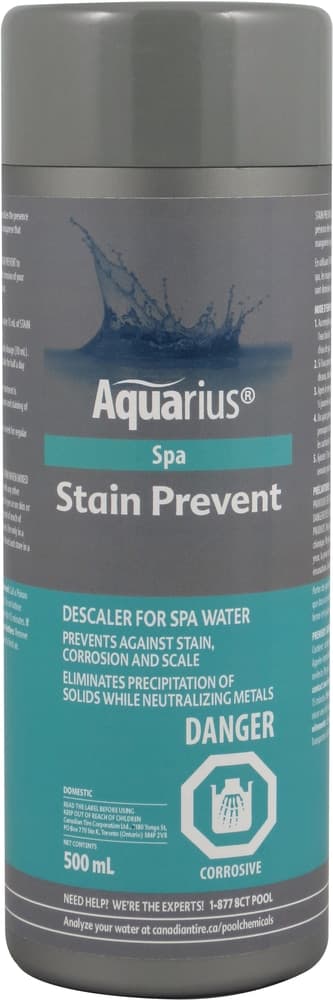 Aquarius Spa Stain Prevent, 500mL