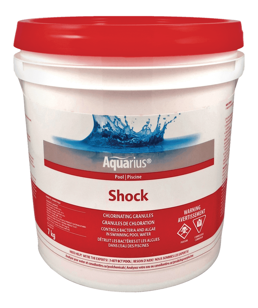 Aquarius Shock Granular Chlorine Shock, 7-kg