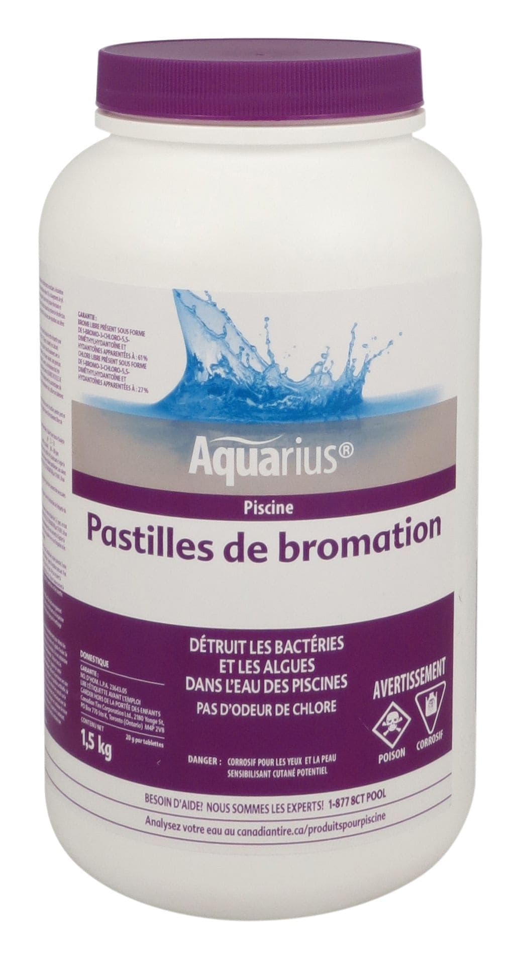 Aquarius Pool Bromine Tablet, 1.5-kg