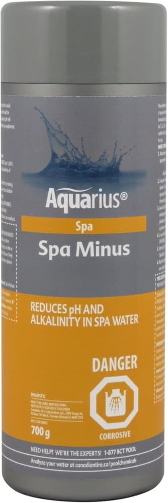 Aquarius Spa pH Minus, Reduces pH & Alkalinity in Water, 700-g