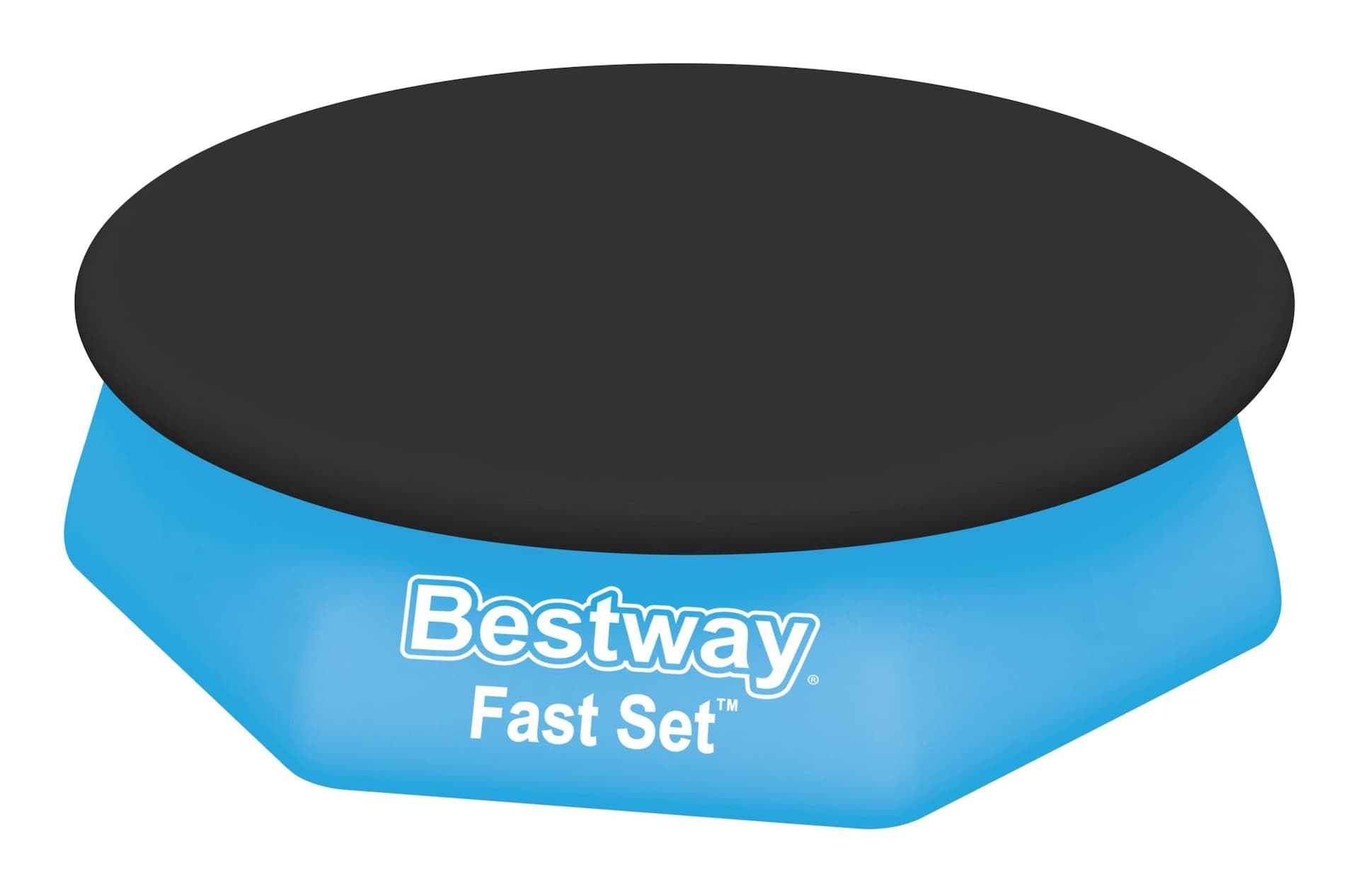 Bestway Flowclear™ Fast Set Debris Pool Cover, Black, 8-ft