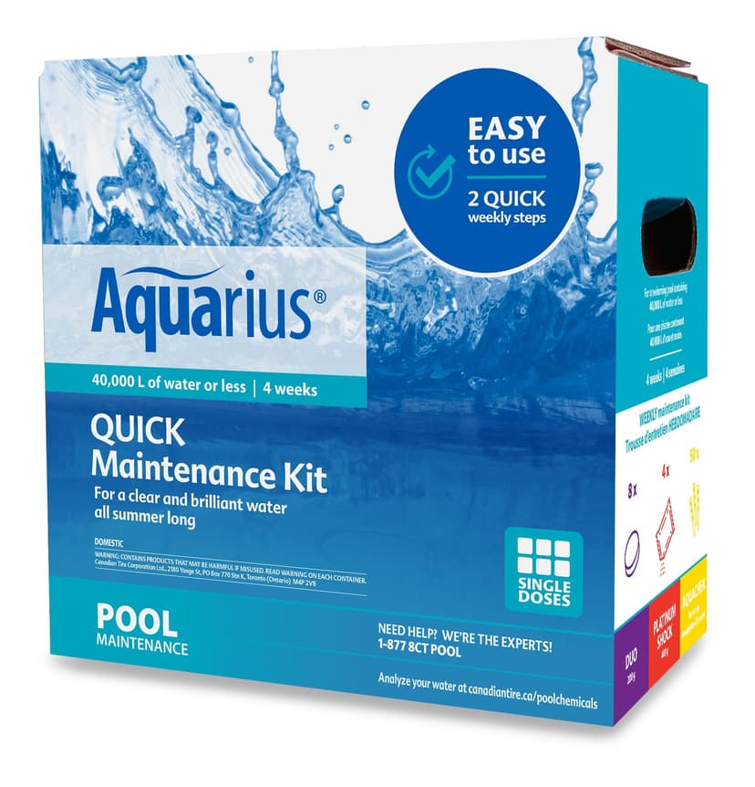 Aquarius Quick Maintenance Kit for Swimming Pool
