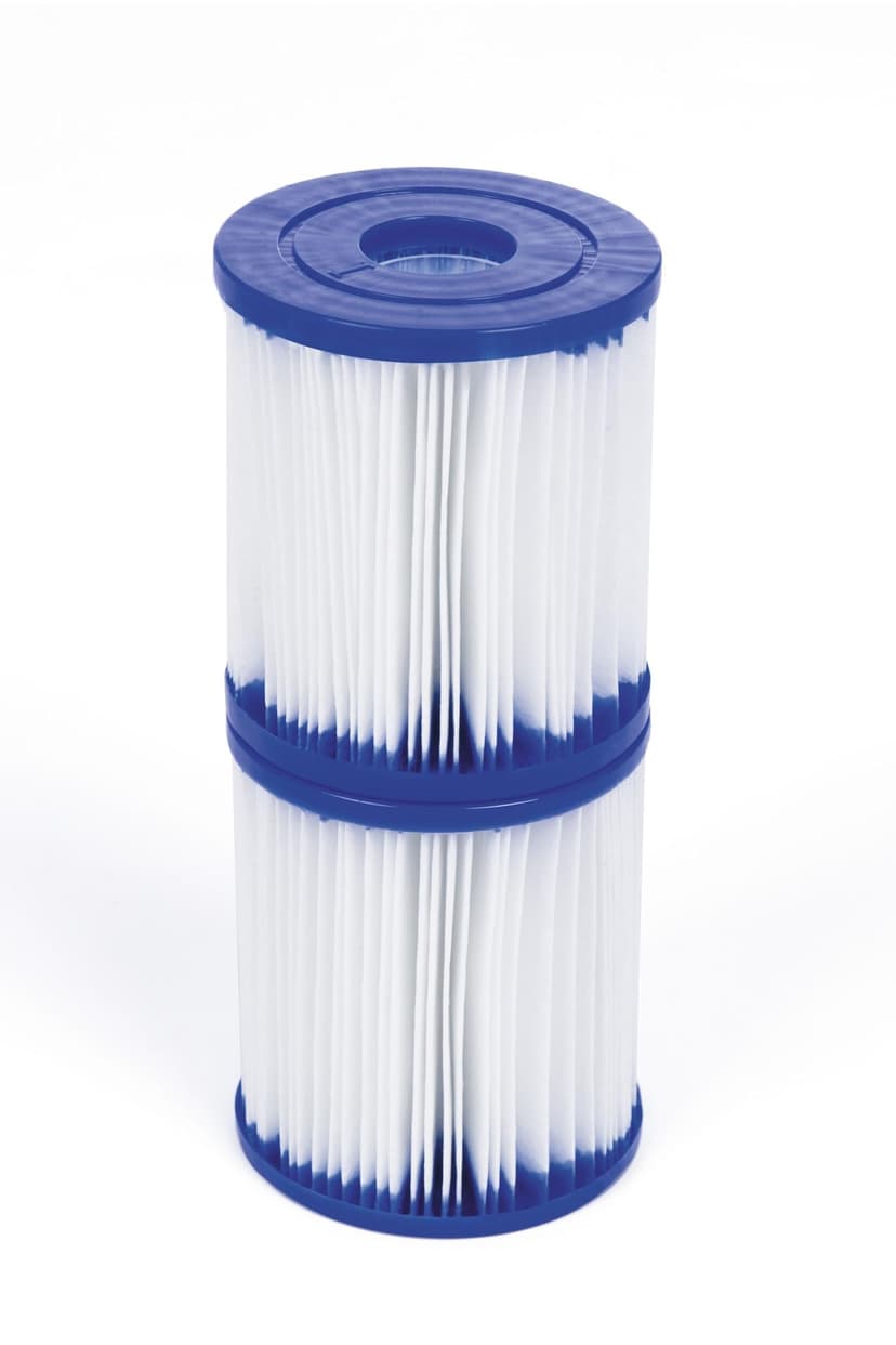 Bestway 58168 Type I Replacement Swimming Pool Filter Cartridges, 2-pk