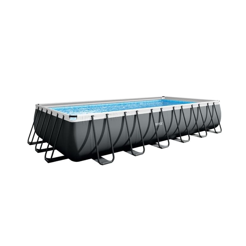 Ultra XTR Pool with Volleyball Net, Sand & Saltwater System, and Deluxe Pool Maintenance Kit, 24-ft x 12-ft x 52-in