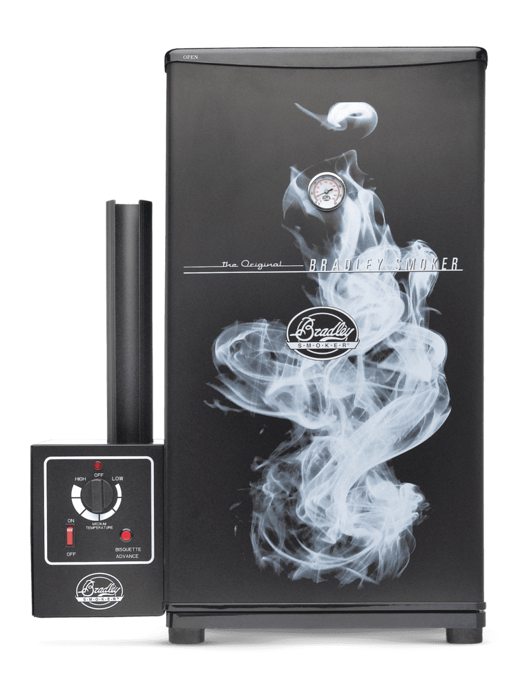 Bradley Original 4-Rack Electric Vertical Smoker with Automatic Wood Feeder
