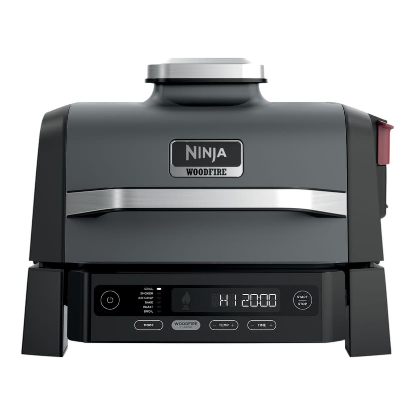 Ninja Woodfire Outdoor All-in-One BBQ Grill and Smoker, 1760-W