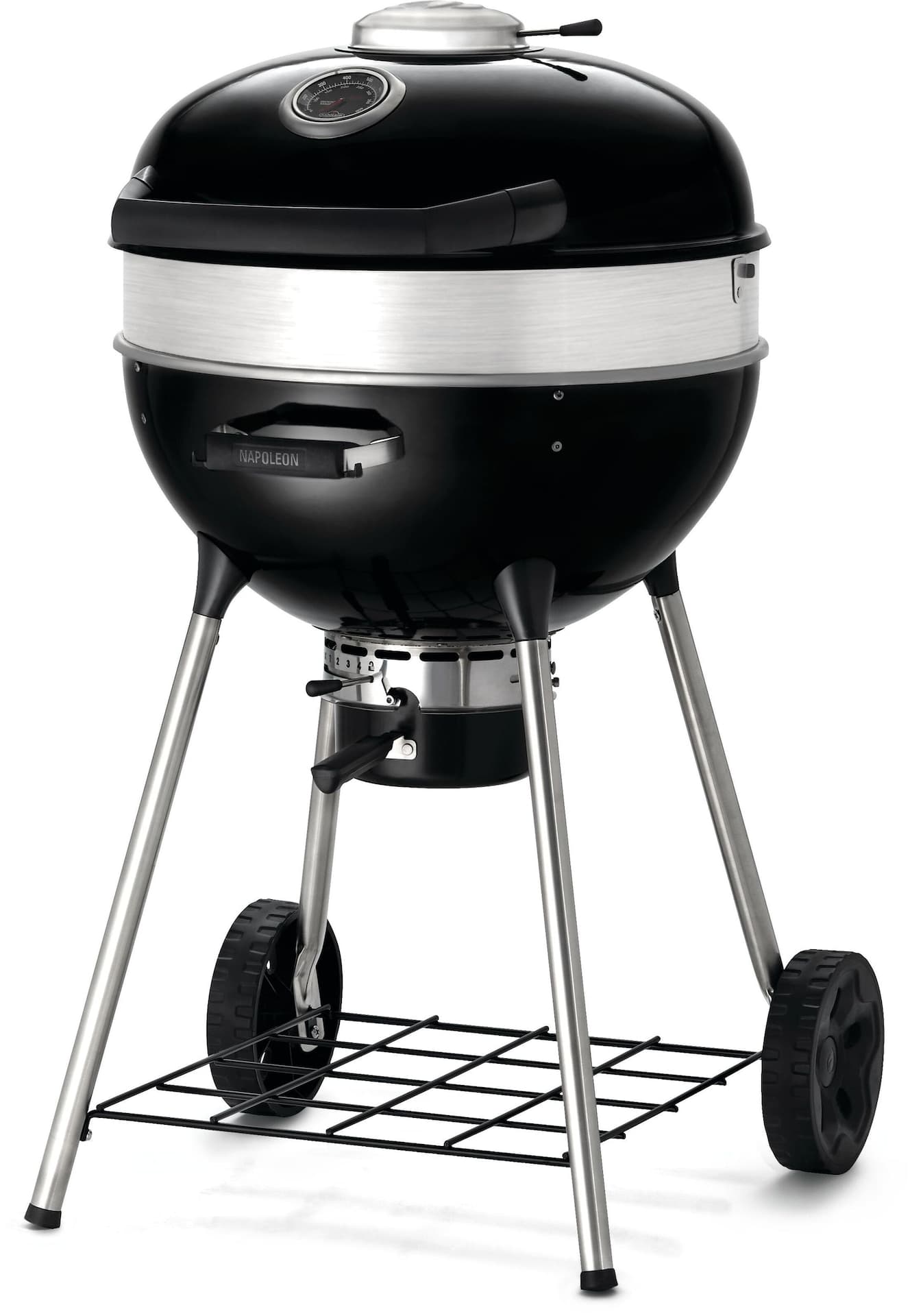 Napoleon Rebel Charcoal BBQ Grill Kettle, 22-in